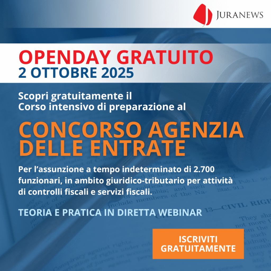 Corso Intensivo – Concorso Agenzia delle Entrate